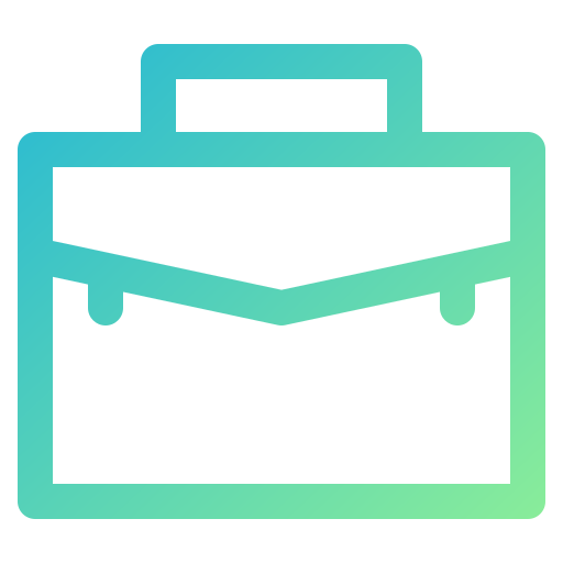 Briefcase Generic gradient outline icon