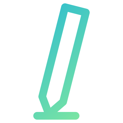 쓰다 Generic gradient outline icon