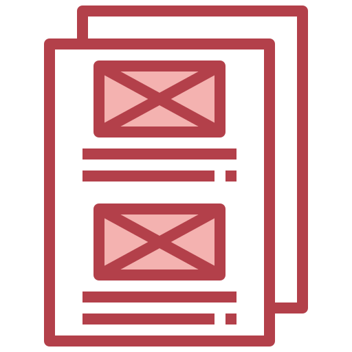 papier Generic color lineal-color icon