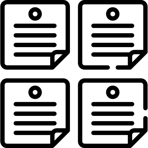 스티커 메모 Special Lineal icon