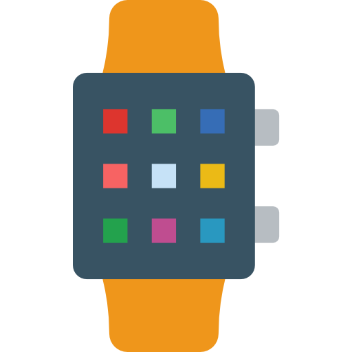 smartwatch prettycons Flat icon