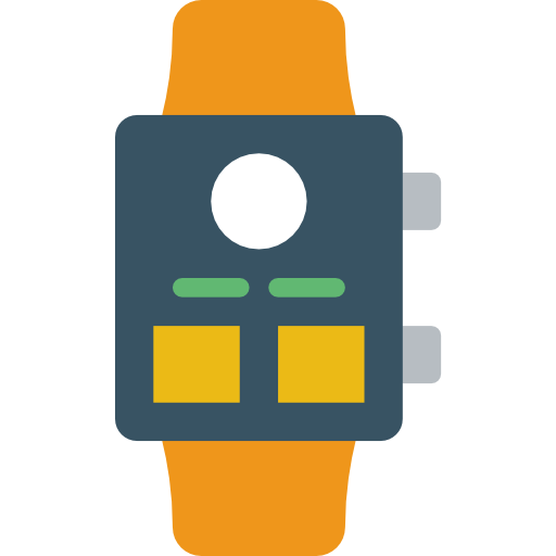 smartwatch prettycons Flat icoon