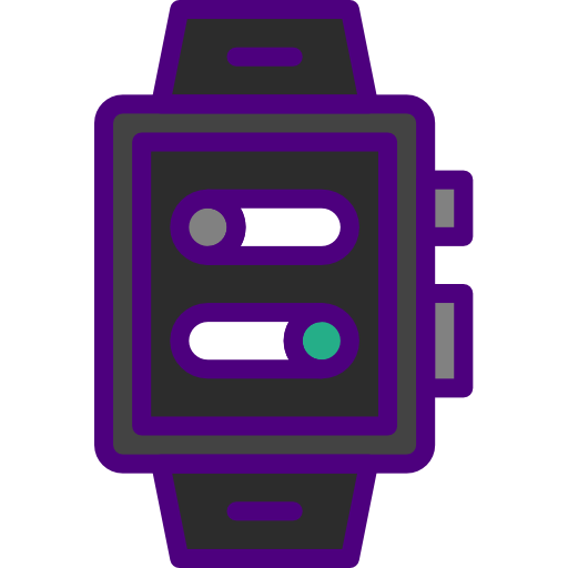 inteligentny zegarek prettycons Lineal Color ikona