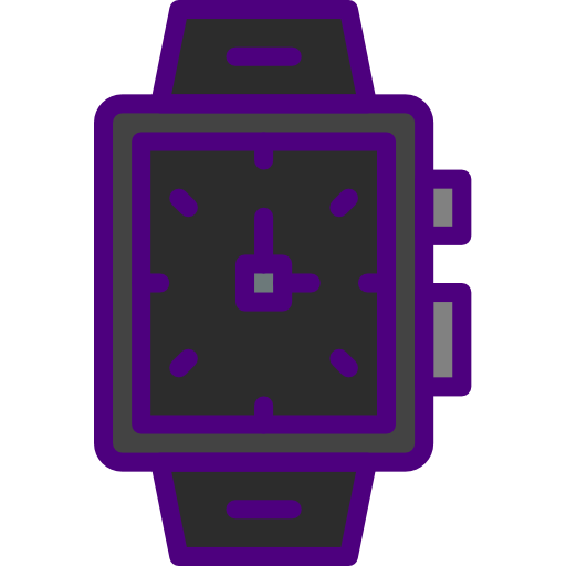 zegarek na rękę prettycons Lineal Color ikona