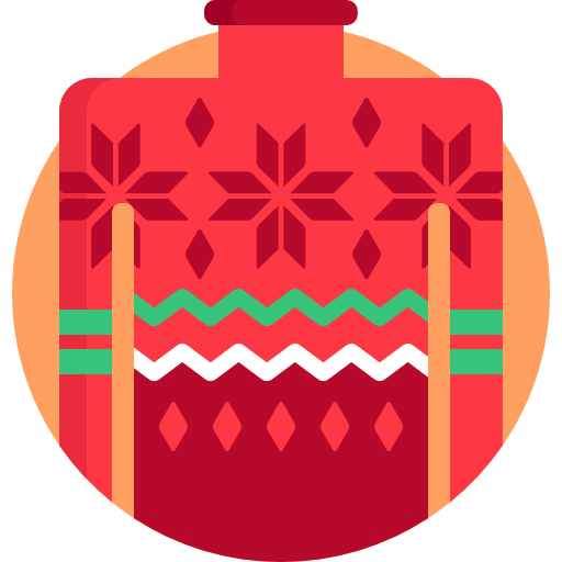 suéter Detailed Flat Circular Flat icono