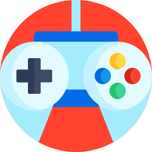 Gamepad Detailed Flat Circular Flat icon