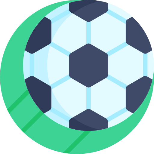 bola de futebol Detailed Flat Circular Flat Ícone