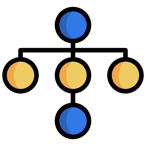 diagrama Generic color lineal-color Ícone