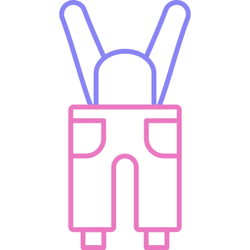 overalls Generic color outline icon