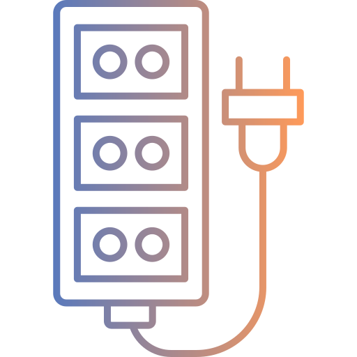 Extension cord Generic gradient outline icon