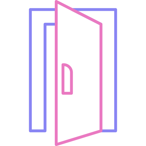 porta Generic color outline Ícone