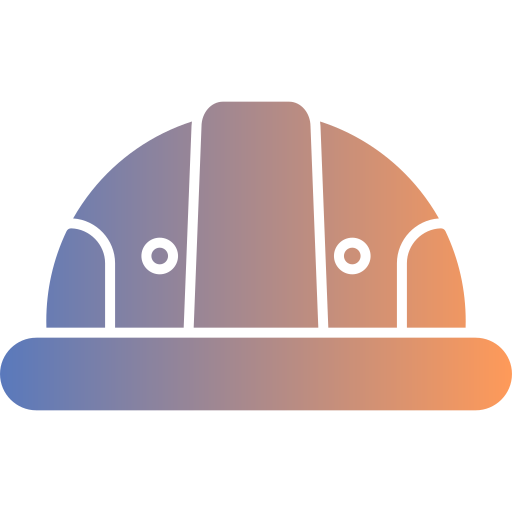 casco Generic gradient fill icono