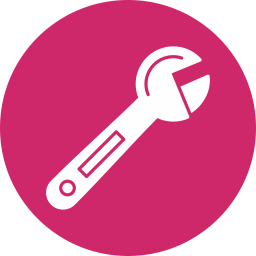 Adjustable wrench Generic color fill icon