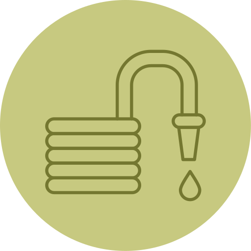 Water hose Generic color fill icon