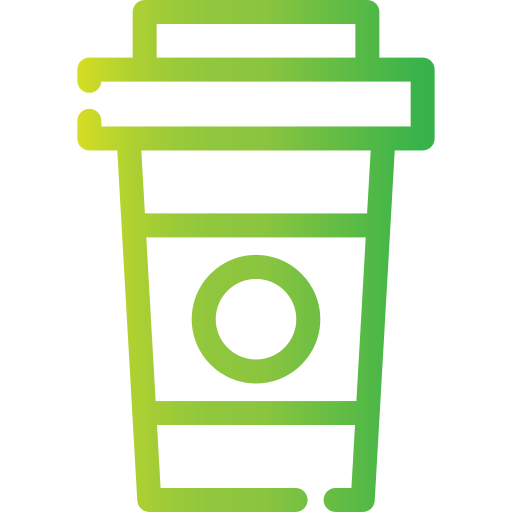 Paper cup Generic gradient outline icon