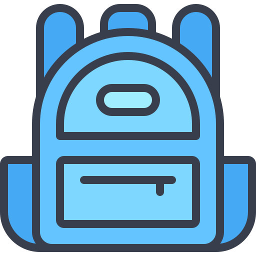 bolsa para la escuela Generic color lineal-color icono