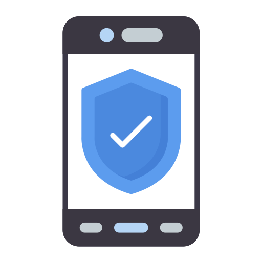 Mobile protection Generic color fill icon