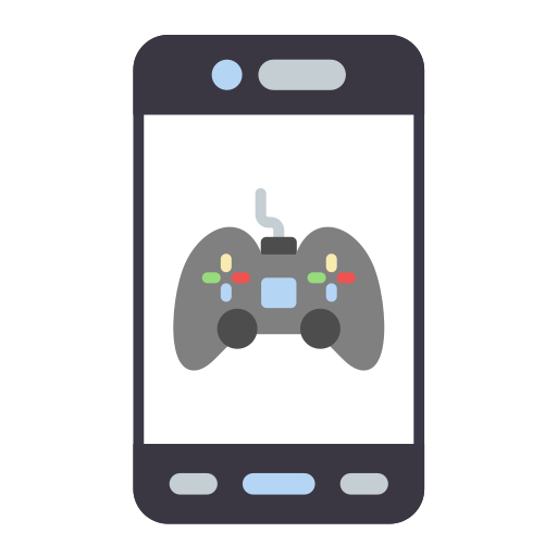 Mobile game Generic color fill icon