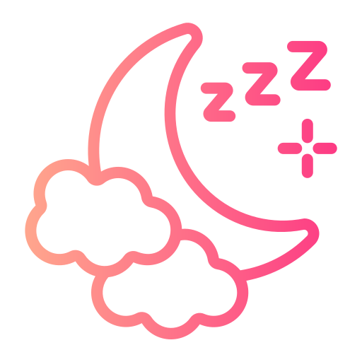 dormir Generic gradient outline icono