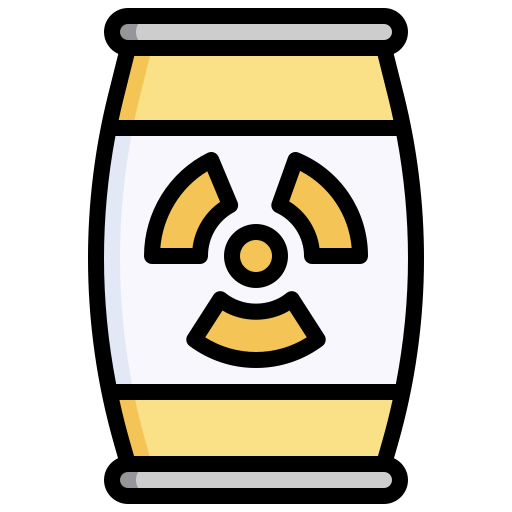 radioaktywny Generic color lineal-color ikona