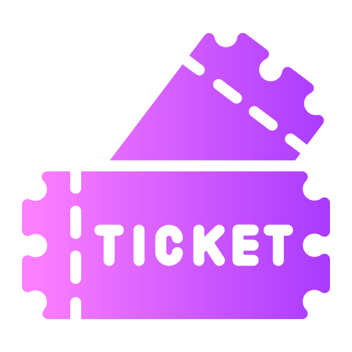 tickets Generic gradient fill icon