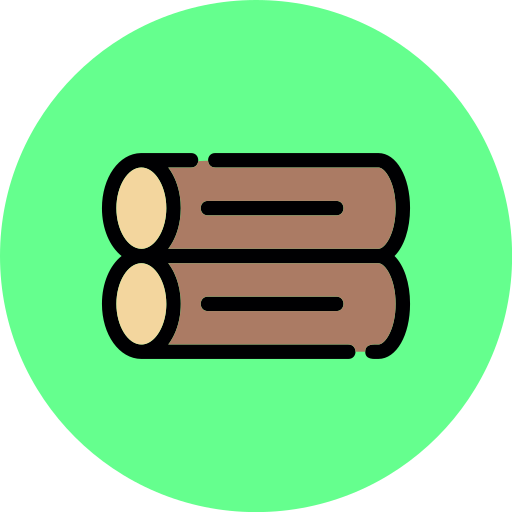 통나무 Generic color lineal-color icon