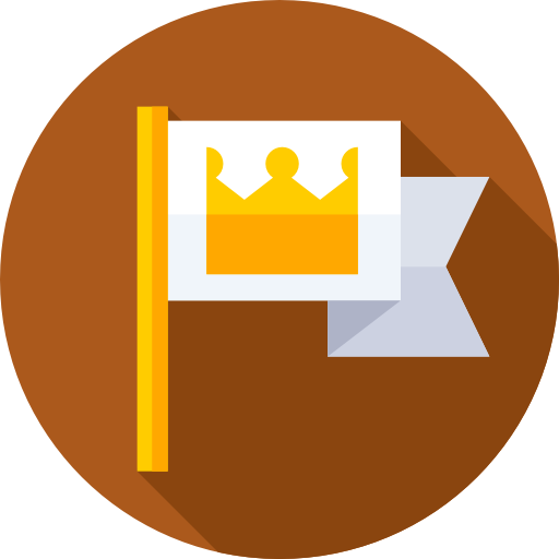 Kingdom Flat Circular Flat icon