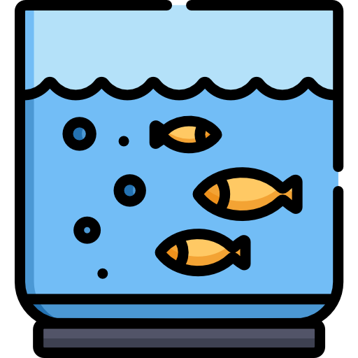 aquarium Special Lineal color icoon