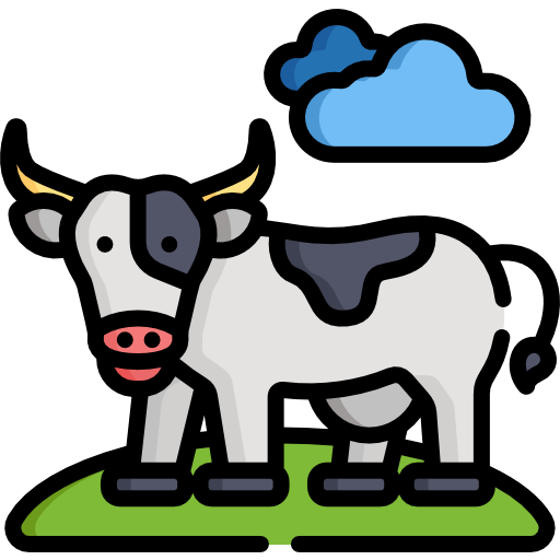 vaca Special Lineal color icono