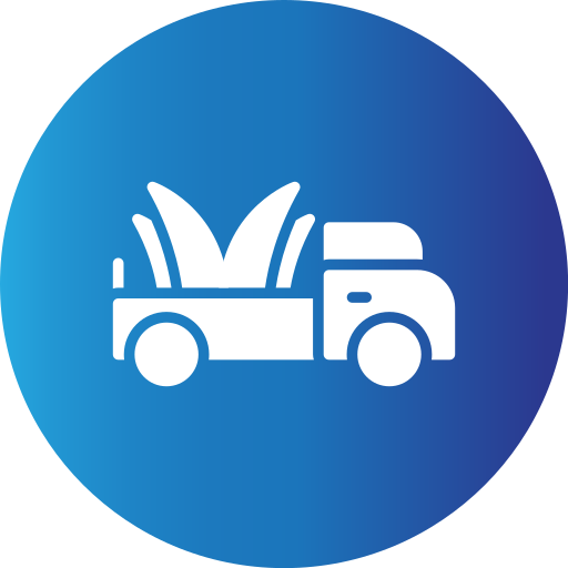 Delivery truck Generic gradient fill icon