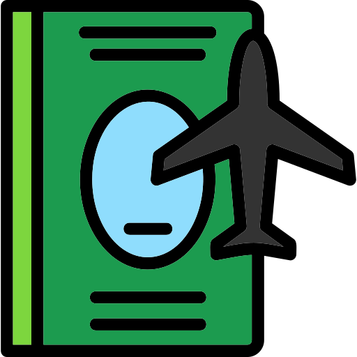 Passport Generic color lineal-color icon