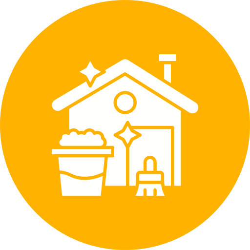 Clean house Generic color fill icon