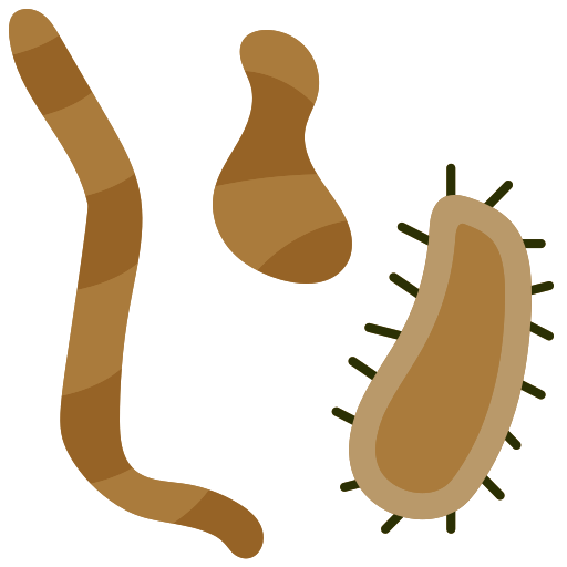 Earthworm Generic color fill icon