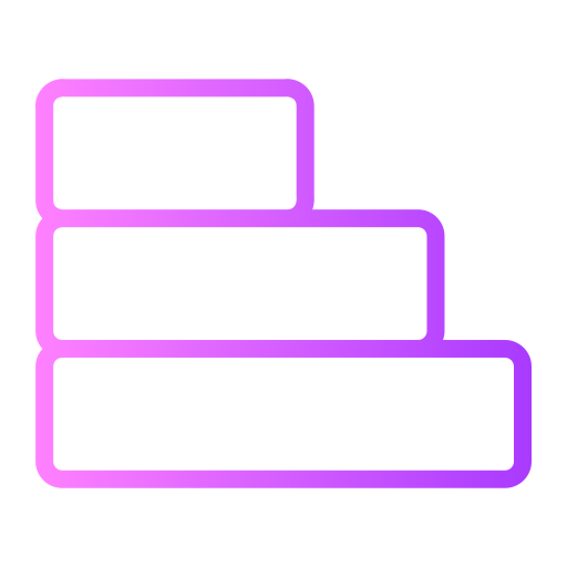 ブロック Generic gradient outline icon