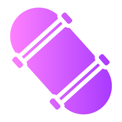 patineta Generic gradient outline icono