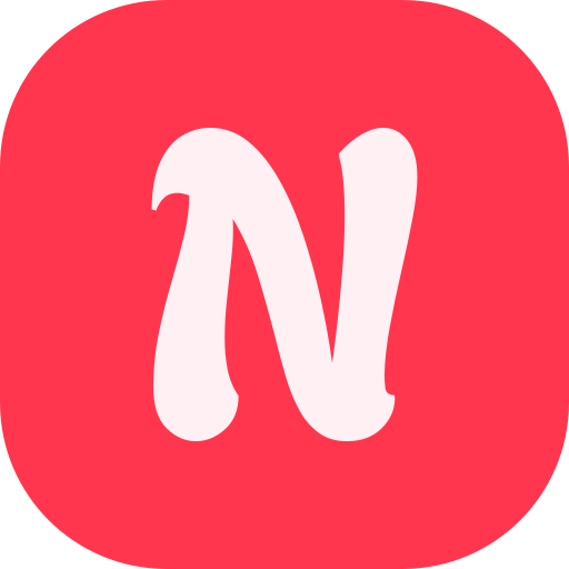 Letter n Generic color fill icon