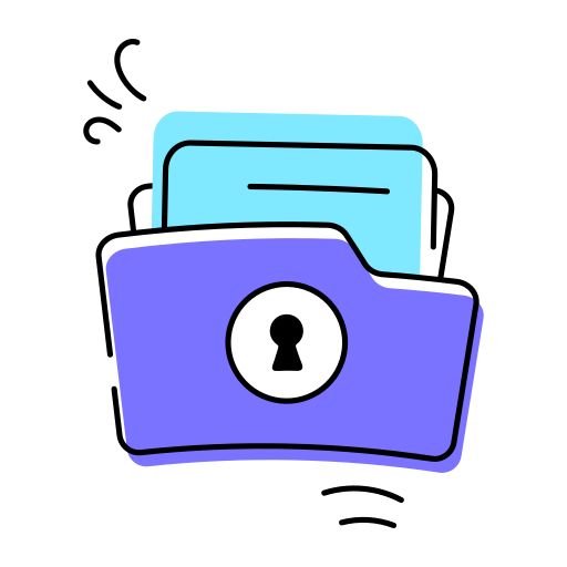 Folder access Generic color lineal-color icon