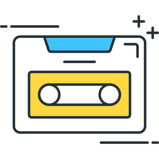 Cassette Flaticons.com Flat icon