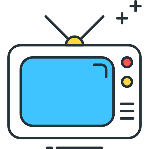 televisión Flaticons.com Flat icono