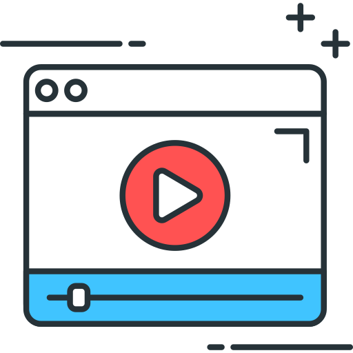 videoplayer Flaticons.com Flat icon