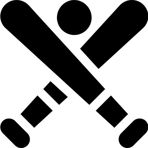 base-ball Basic Straight Filled Icône