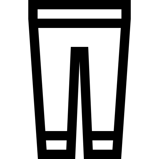 ズボン Basic Straight Lineal icon