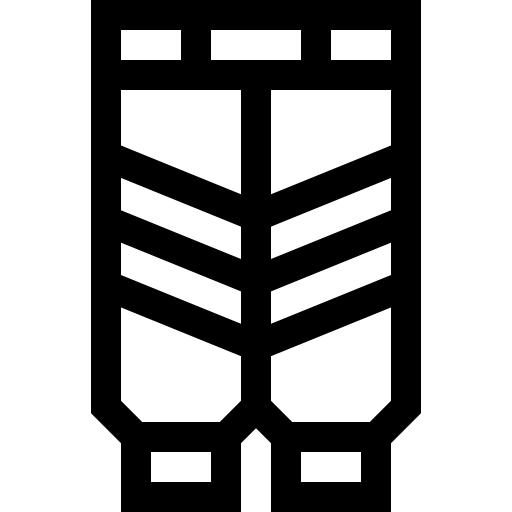 パンツ Basic Straight Lineal icon