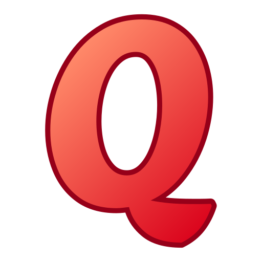 lettera q Generic gradient lineal-color icona