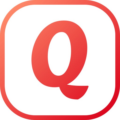 Letter q Generic gradient fill icon