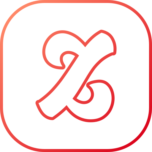 letter z Generic gradient outline icoon