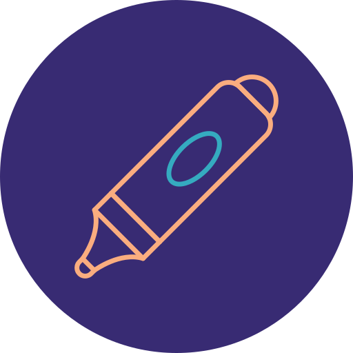 textmarker Generic color fill icon