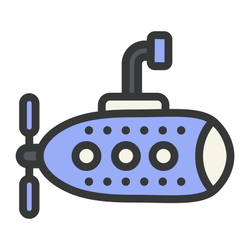 submarino Generic color lineal-color icono