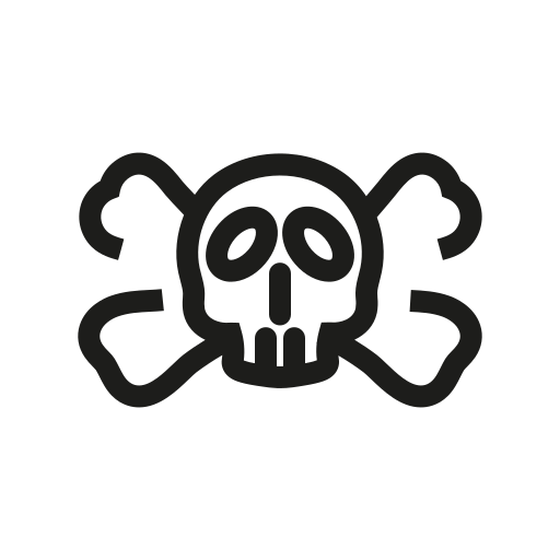 schedel Generic outline icoon