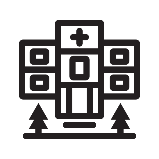klinika Generic outline ikona